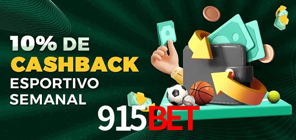 10% de bônus de cashback na 915Bet